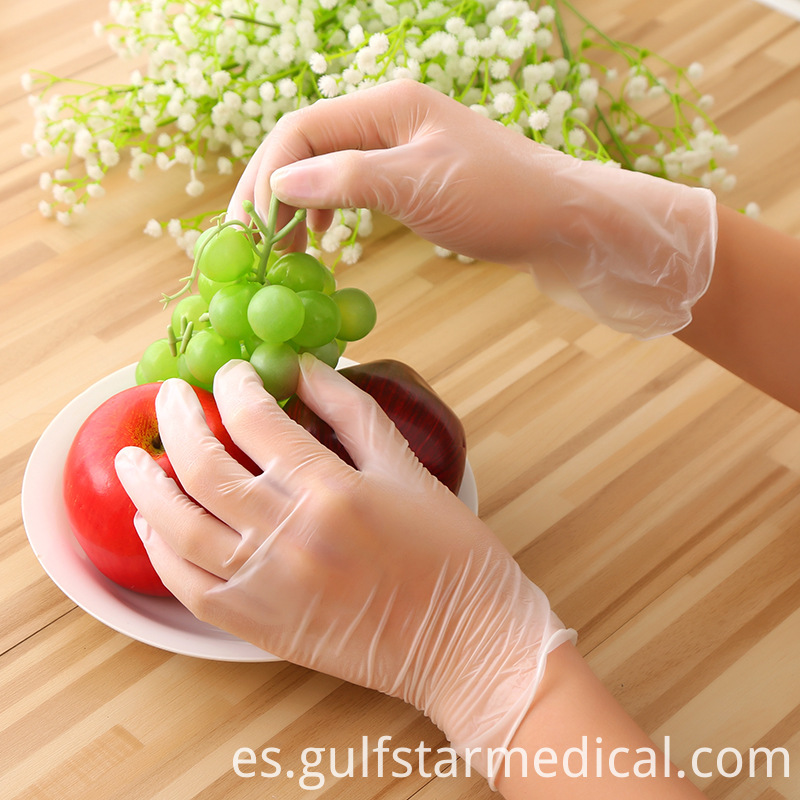 Guante de PVC de grado alimenticio Food grade PVC Glove